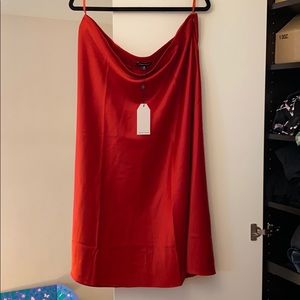 Universal Standard Ceecee Midi Bias Cut Skirt NWT